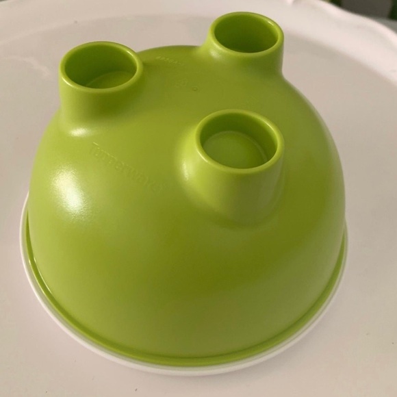 Tupperware Red/Green Guacamole Salsa Bowl Set - Picture 6 of 9